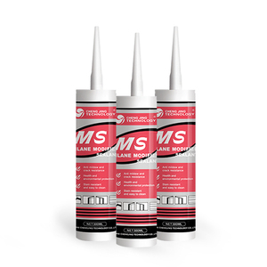 CHENGJING Mastic adhésif anti-moisissure MS pour collage de fenêtres, pâte à faible odeur à base d'acrylique et de silicone - Product Image 2