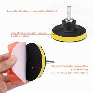 22 Piece Drill <b>Brush</b> Set Disc <b>Brushes</b> For Cleaning Polishing Sanding Car Detailing Tools - Product Image 4