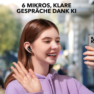 Shengkuo P40i True auricolari Wireless Super Power piccolo uovo In-Ear cuffie da gioco JL Noise Cancelling lunga durata della batteria - Product Image 3