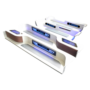 Pedana Posteriore in Lega di Alluminio con LED e Pedale di Benvenuto Stile VIP per Mercedes-Benz <span class=keywords><strong>Vito</strong></span> W447 <span class=keywords><strong>W639</strong></span> MPV - Product Image 6