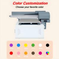 Refinecolor offre spéciale A1 imprimante UV 6090 UV DTF coque de téléphone cadre de plaque d'immatriculation gobelet balles de golf autocollants Machine d'impression