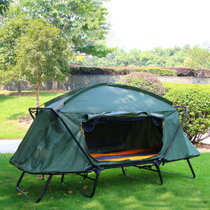 Lit de camping pliable pour 1 à 2 personnes, hors sol, lit de camping pliable, tente de camping, tente de camping à monter sur un lit pliant ou à utiliser <span class=keywords><strong>seul</strong></span> - Product Image 3