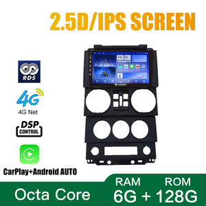 <span class=keywords><strong>Pour</strong></span> Jeep Wrangler 2008-2010 4 portes 9 pouces appareil Double 2 Din octa-core Quad voiture stéréo GPS Navigation android <span class=keywords><strong>autoradio</strong></span> - Product Image 5