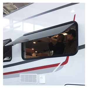 Vente directe d'usine RV Windows coin rond Double vitrage fenêtre d'ouverture pour camping-car camping-car Mini remorque - Product Image 4