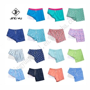 Shorts de sport pour hommes avec doublure respirante 2 en 1, logo personnalisé, été - Product Image 3