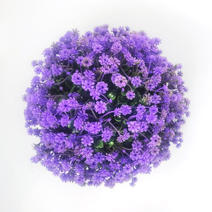 Boule de fleurs artificielles en plastique de haute simulation pour décorations de mariage - Product Image 5