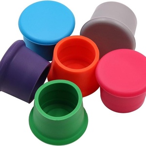 Tapón de Silicona para Botellas de Vino, Reutilizable, de Grado Alimenticio, para Mantener la Frescura del Vino Tinto y la Cerveza, Multicolor, Venta al Por Mayor - Product Image 3