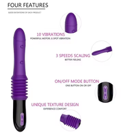 Gran oferta, máquina sexual, vibrador de bombeo de masturbación femenina, máquinas sexuales retráctiles automáticas para mujeres con consoladores, tapón Anal