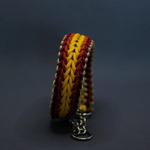 Collar de perro estilo militar táctico con diseño de COBRA de paracord con hebilla duradera resistente personalizado para perros pequeños y grandes - Product Image 5