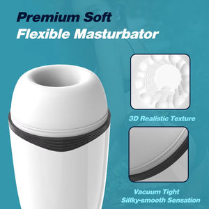 Godet de masturbation automatique pour homme, machine sexuelle à succion effet fellation, vibromasseur vaginal pour masturbation, jouets sexuels pour hommes - Product Image 5