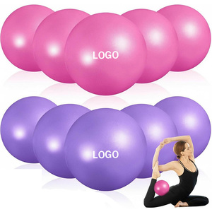 Pelota <span class=keywords><strong>de</strong></span> Yoga y <span class=keywords><strong>Pilates</strong></span> <span class=keywords><strong>de</strong></span> 25 cm <span class=keywords><strong>de</strong></span> Alta Calidad, con Logotipo Personalizado, No Tóxica, Antiexplosión, Estable, para Ejercicios <span class=keywords><strong>de</strong></span> Fitness - Product Image 1