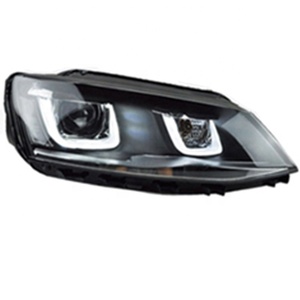 Parti Esterne Auto Fari Anteriori Tipo Euro Compatibili con <span class=keywords><strong>VW</strong></span> <span class=keywords><strong>Jetta</strong></span> <span class=keywords><strong>6</strong></span> Faro Auto di Alta Qualità Accessori Illuminazione - Product Image 1