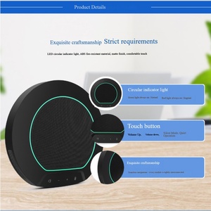 Haut-parleur sans fil avec micro omnidirectionnel à 360°, réduction du bruit, Full Duplex, vente en gros pour Zoom, Teams, <span class=keywords><strong>Skype</strong></span> - Product Image 5