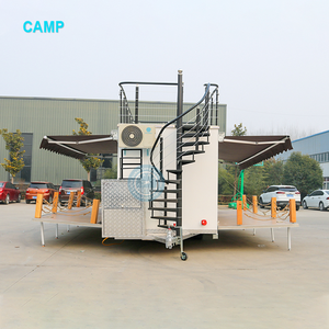 Camion de restauration mobile de luxe CAMPTRL entièrement équipé pour la vente de glaces, de barbecues et de nourriture, remorque de concession, voiture de restauration rapide - Product Image 6