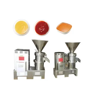 Hocheffiziente Edelstahl-Lebensmittelverarbeitungsmaschine Erdnussbutter Tomatenpaste Kolloidmühle