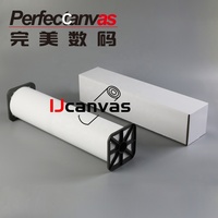 Rollo de Lienzo de Poliéster IJcanvas para Impresión con Plotter, Tinta de Pigmento Mate para Impresión UV/Digital de 24''-72'' X 30/50m