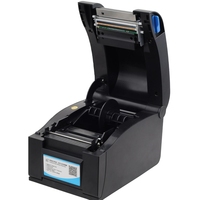 Imprimante thermique de bureau à double fonction (transfert thermique et thermique) XP-350B/XP-350BM/XP-358BM avec fonction de décollement automatique