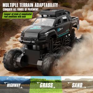 SJY-Q166 8WD 2.4G 4CH Armored Climbing RC All-terrain Off-road Vehicle Toy <b>Remote</b> <b>Control</b> Car Stunt Drift Car Pickup <b>Truck</b> - Product Image 4