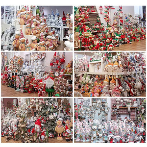 <span class=keywords><strong>Trio</strong></span> Festivo <span class=keywords><strong>Musical</strong></span> de Santa, Muñeco de Nieve y Reno, Peluche Luminoso de 35 Pulgadas para Decoración Navideña del Hogar - Product Image 6