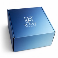 Boîte en carton ondulé pour e-commerce, style tendance, couleur unie, impression dégradée, logo personnalisé, emballage plat, expédition, boîte postale en papier – Offre Spéciale