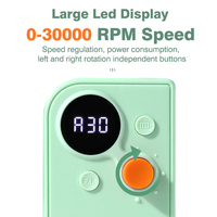 Lime à ongles rechargeable 2023, perceuse à ongles électrique, machine à ongles professionnelle 30000 tr/min, machine portable 20W