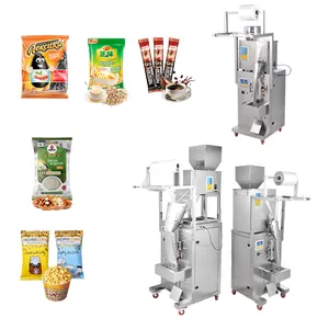 Automatic Four Sides Seal Grain Suger Sunflower Seeds Coffee Teabag Tea Bagger Sachet Granular Packing Packaging Machine