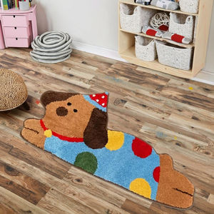 <span class=keywords><strong>Tapis</strong></span> antidérapant en peluche confortable pour <span class=keywords><strong>chien</strong></span> de dessin animé doux <span class=keywords><strong>tapis</strong></span> moelleux personnalisé pour salon fabriqué à la machine - Product Image 6