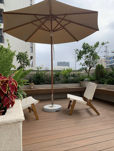 Paraguas para exteriores Paraguas para jardín Paraguas de columna media <span class=keywords><strong>Base</strong></span> universal Mármol 22kg Granito - Product Image 5