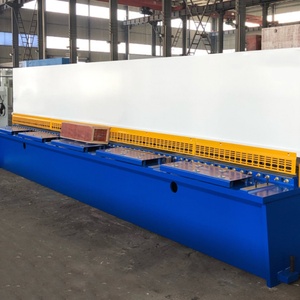 Cisaille mécanique pour tôles métalliques de 4 mm d'épaisseur et 3200 mm de largeur, équipement de cisaillement avec PLC et moteur pour la fabrication, haute efficacité - Product Image 2