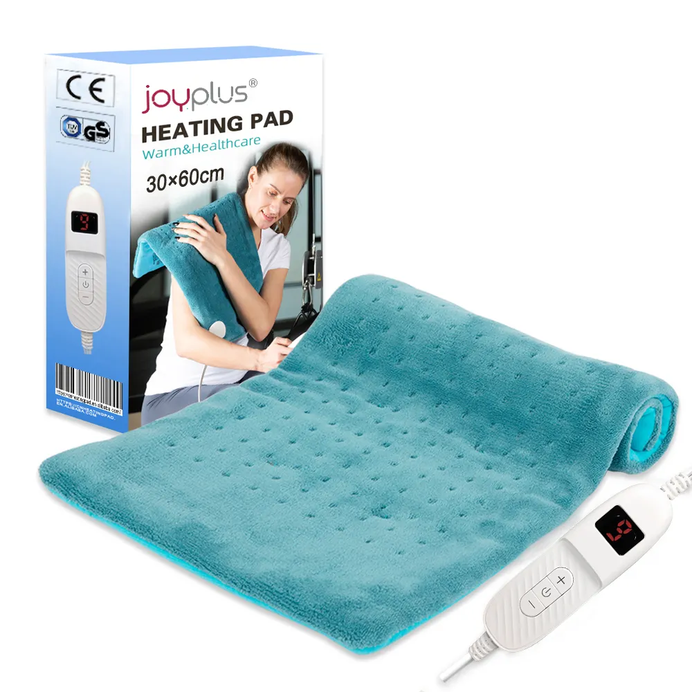 Joyplus ساخنة الجسم دفئا 12*24 ''كبيرة العلاج آلام الظهر الكهربائية لوحة التدفئة لتخفيف الألم