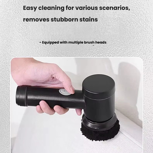 Brosse de nettoyage automatique 5-en-1 <span class=keywords><strong>pour</strong></span> cuisine et salle de bain, <span class=keywords><strong>nettoyeur</strong></span> de baignoire portatif - Product Image 1