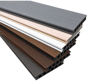 XHDECOR Usine Directe Bon Prix Bois Extrudé Plastique Composite Decking - Product Image 1