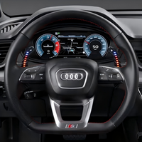Palettes de changement de vitesse en fibre de carbone pour volant de voiture, vente directe usine, robustes, durables, magnétiques, compatibles Audi A1, A2, A3, A4, A5, A6