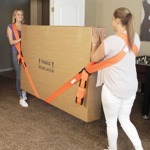 Heavy Duty Reusable Adjustable Lightweight Forearm <strong>Moving</strong> <strong>Straps</strong> Portable Lifting Sling Belt for Furniture Piano Appliances - Product Image 3