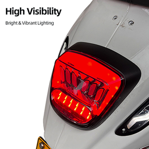Conjunto de Luz Trasera LED para Vespa Sprint Primavera 150, Lámpara de Freno e Intermitente - Product Image 2