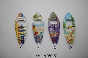 Décapsuleur de bière souvenir en polyrésine fait main, forme irrégulière, idéal pour les touristes, cadeau de voyage populaire, prix de gros abordable - Product Image 4