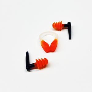 Paquet de boîte portable pince-nez pour enfants et adultes bouchons d'<span class=keywords><strong>oreille</strong></span> de natation Bouchons d'<span class=keywords><strong>oreille</strong></span> aqua réutilisables - Product Image 2