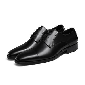 Chaussures habillées pour hommes - Chaussures décontractées en cuir de style italien, fabriquées à la main, chaussures habillées et Oxfords en cuir pour hommes - Product Image 4