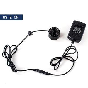 Nhựa phun vòi phun 20mm 12LED siêu phun sương siêu âm tạo sương mù Fogger Máy phun sương đài phun nước tạo độ ẩm - Product Image 3