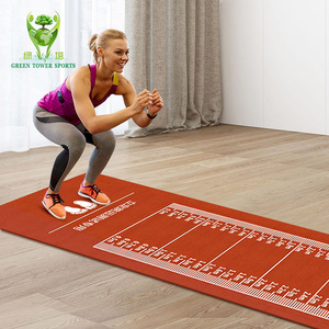 Usine professionnelle OEM tapis de gymnastique antidérapant et résistant à l'usure debout large test de tapis de saut en longueur - Product Image 1