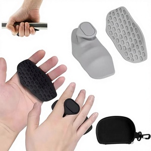 Entrenador de Dedos Portátil Antideslizante de Goma para Gimnasio, Entrenamiento Cómodo para Levantar Pesas con Mancuernas - Product Image 1