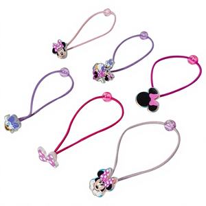 VENTA AL POR MAYOR H.E.R. Accesorios con Licencia de Minnie Mouse, Coleteros Elásticos para Niñas, Clásicos Atemporales de Parque Temático - Product Image 1