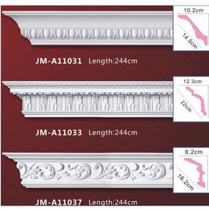 Di alta Qualità In Poliuretano Decorativa in plastica DELL'UNITÀ di elaborazione di soffitto angolo schiuma corona stampaggio impermeabile Balcone Balaustra - Product Image 5