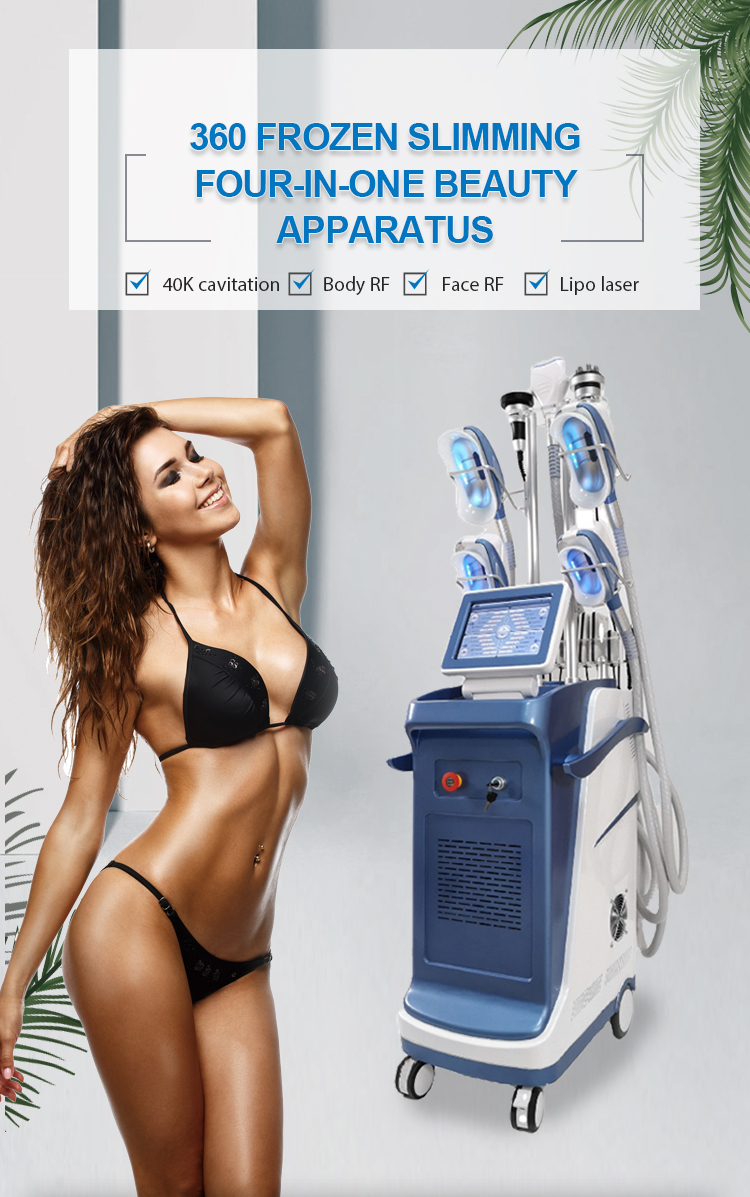 Hot Selling Professional Weight Loss Frozen Fat Decomposition 4 Handle Cooltech Fat Cryotherapy Frozen Weight Loss Machine