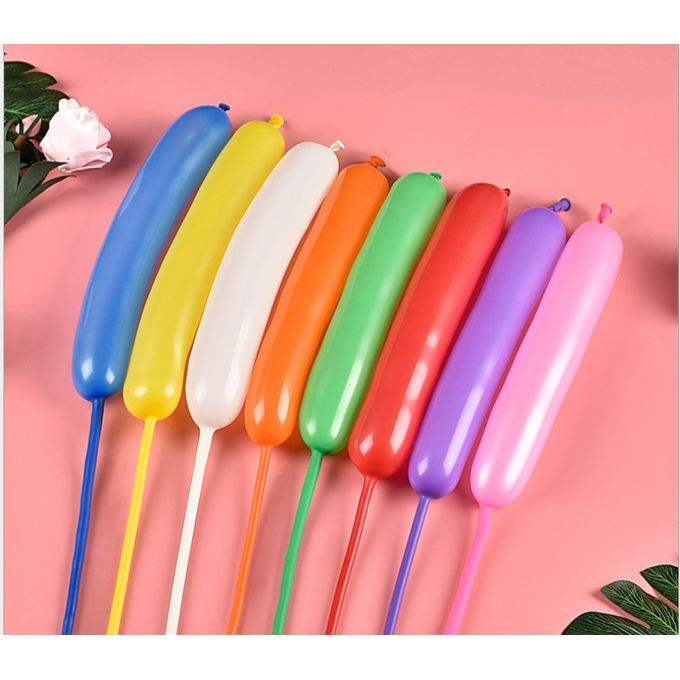 Wholesale Balloons Latex 260 Long Balloon Macaron and Solid Color for Balloons Decoration