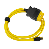 Cable ENET Amarillo para BMW, Actualización de Datos Ocultos, Codificación ICOM, Programador de ECU, Herramienta de Diagnóstico Automotriz, Escáner OBD OBD2