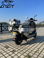 Top Case 18L + Side Case 16L - Modèle Universel pour Motos et Véhicules Électriques - Matériau Aluminium - Étanche et Résistant à l'Eau