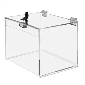 Acryl Fall/Kunststoff Display Box/Pmma Stamm mit Griff