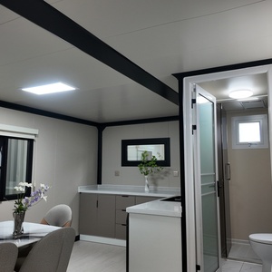 Sang trọng 40ft có thể gập lại prefab nhà 2 phòng ngủ <span class=keywords><strong>3</strong></span> phòng Modular container sang trọng Mô-đun dễ dàng vận chuyển container cho văn phòng xây dựng - Product Image 6