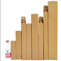 Long Strip Carton Wellpappe schachtel Verpackung für getrocknete Blumen Regenschirm Malerei Lampe Rohr Angelrute Medizinisches Instrument